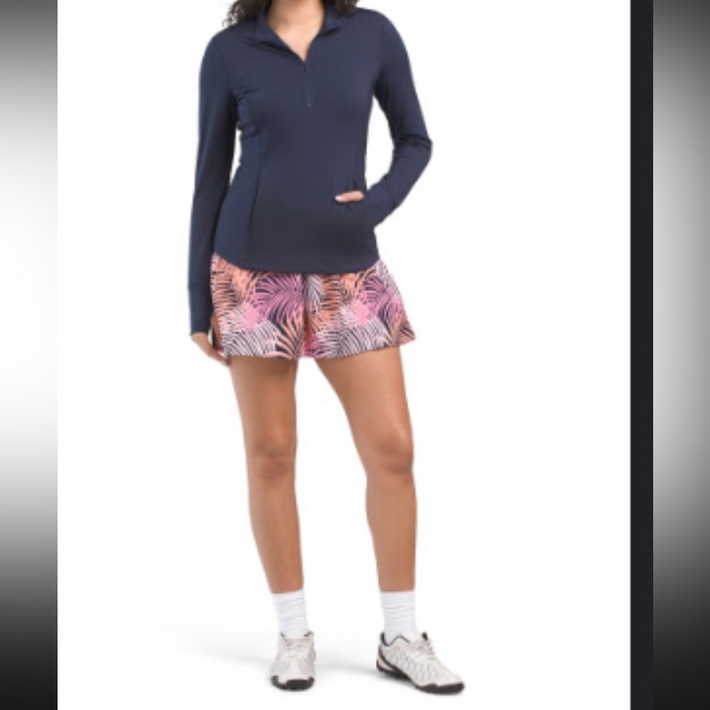 NWT Tommy Bahama Navy Activewear Top and Skirt Sz XS